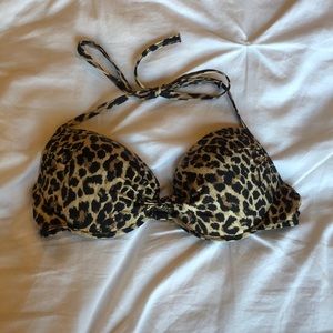 Victoria’s Secret Leopard Bikini Top
